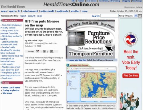 GIS firm puts Monroe on the map